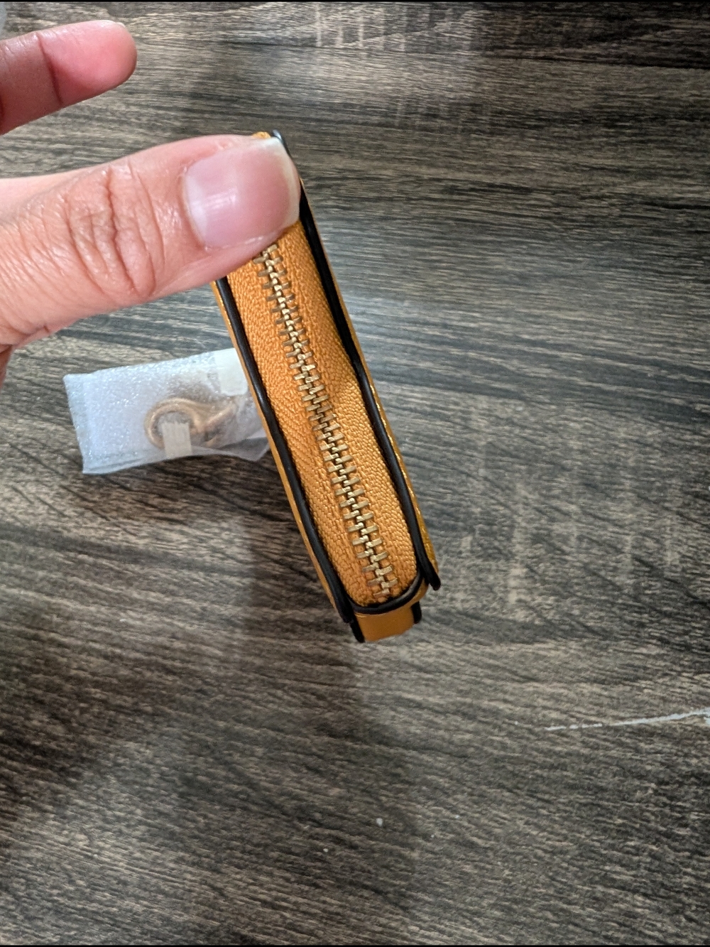 Coach Star Keychain Card Holder in Tan - Picture 7 of 10